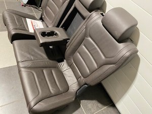 VW Touareg 7P 7P5 7P6 Sitze Sitz Sitzbank Sitzausstattung  hinten Leder braun