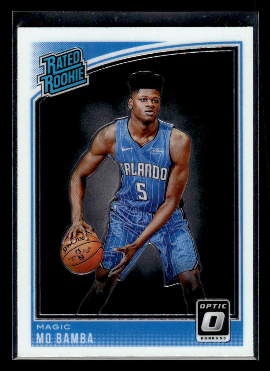 2018 Donruss Optic #160 Mo Bamba Rated Rookie  Orlando Magic