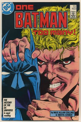 Batman 403 NM+ 9.6 1987 Tommy Carma Denys Cowan