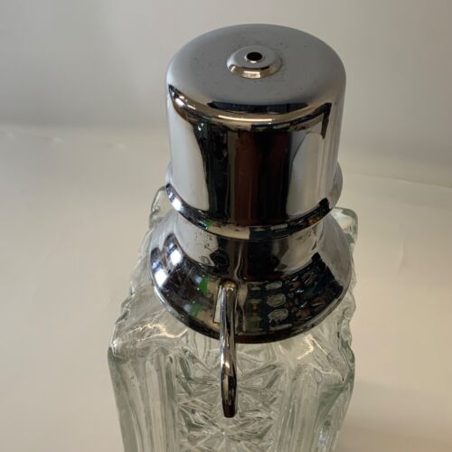 Vintage Chrome Liquor Caddy Locker Carrier Decanter w/ Pumps Scotch Bourbon Rye - Picture 16 of 24