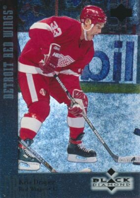 1996-97 Black Diamond #33 KRIS DRAPER - Detroit Red Wings