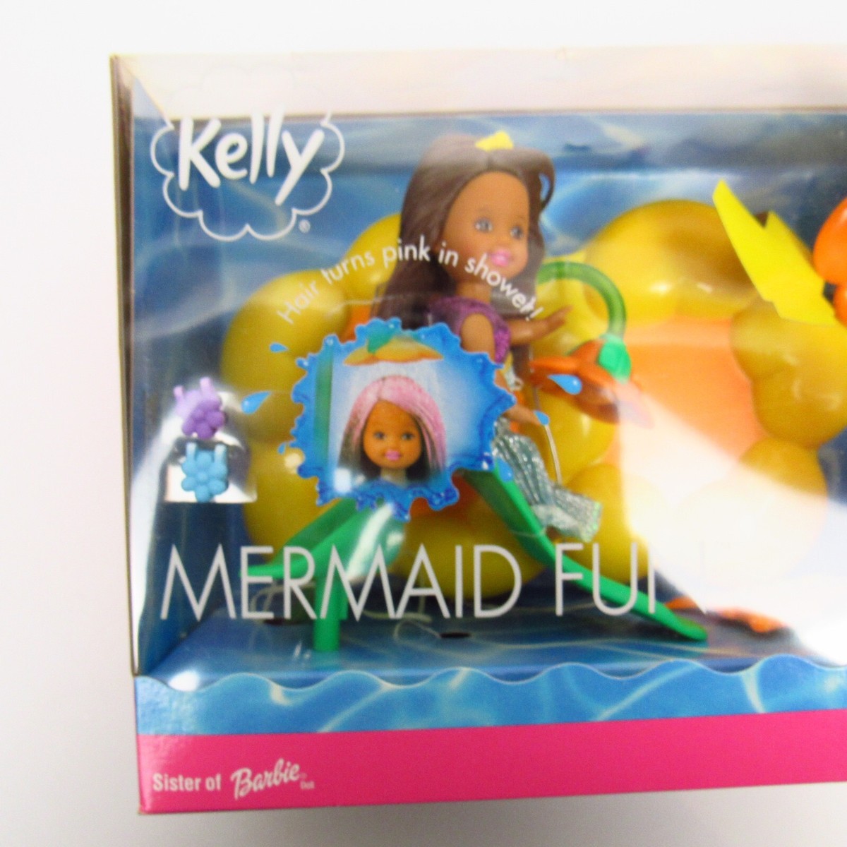 Barbie 2001 Kelly Mermaid Fun 52886 Doll Mattel African American