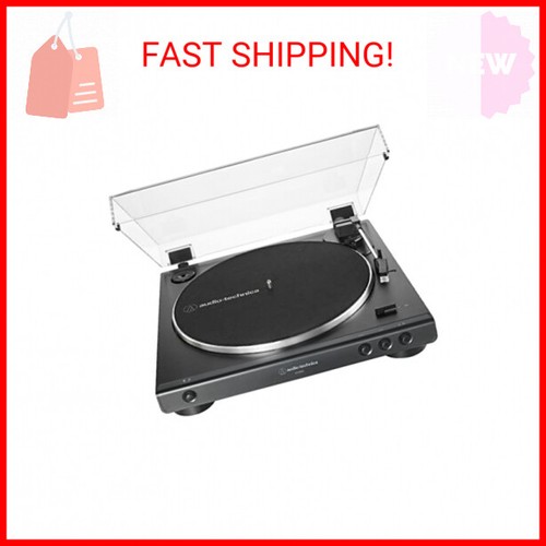 AudioTechnica ATLP60XBK Fully Automatic BeltDrive Stereo Turntable