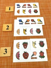 RARE VINTAGE SCRATCH & SNIFF STICKERS GRAPE STRAWBERRY BANANA ETC - YOU CHOOSE