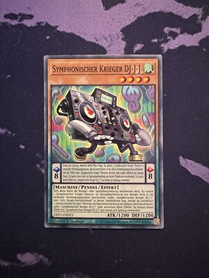 YU-GI-OH! - Symphonischer Krieger DJ-J-J - DIFO-DE021 - 1.Auflage
