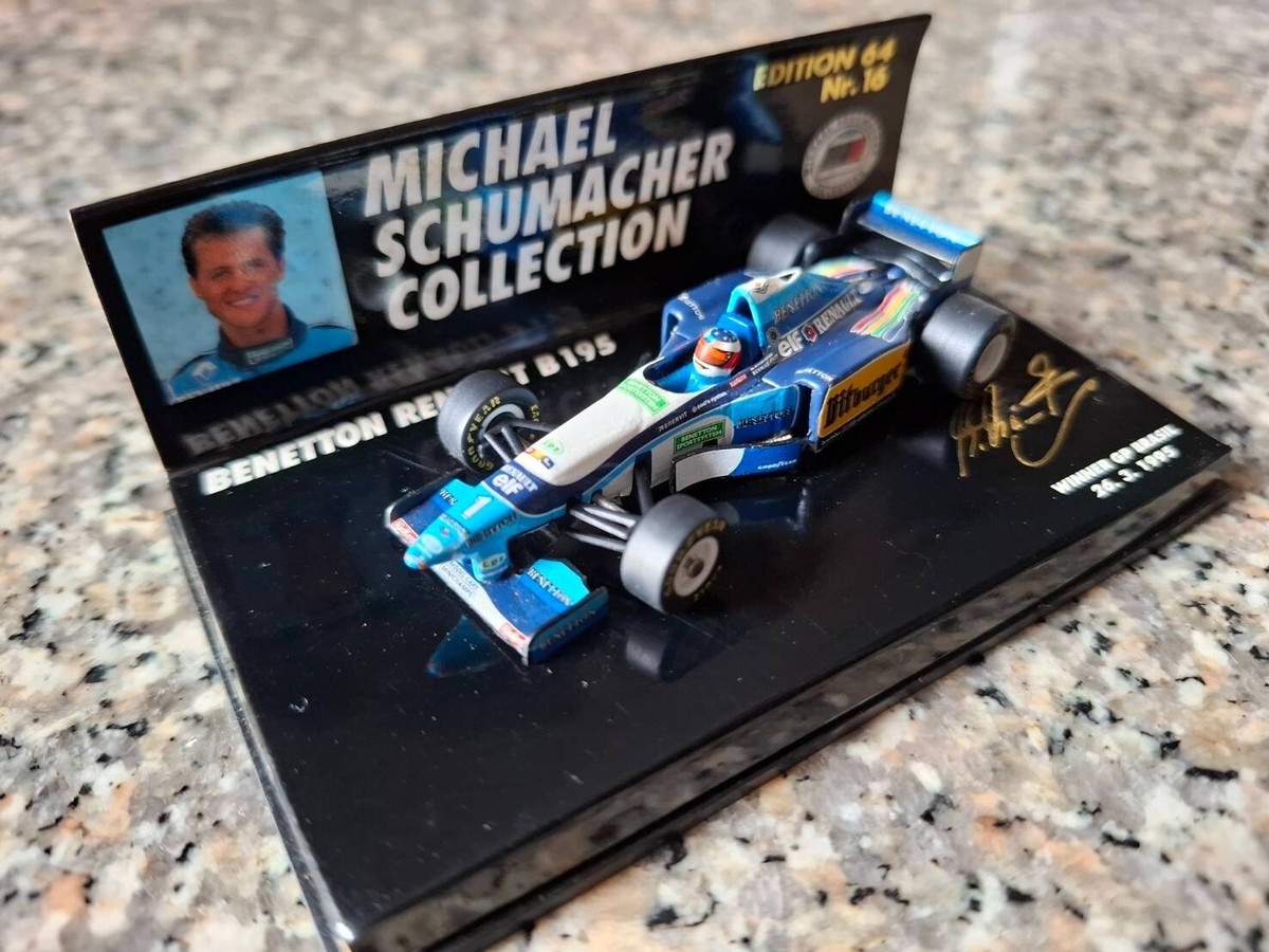 MINICHAMPS MICHAEL SCHUMACHER collection Bennetton Renault Winner GP