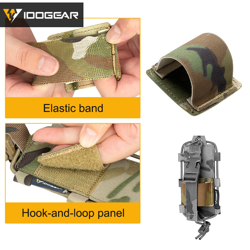 Pochette Radio Tactique PEW Gridlok Pour BAOFENG UV5R UV82 - Nylon Cordura