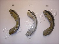 Japko Bremsbackensatz Bremsbacken Hinten FüR Honda Jazz II Gd_ GE3 GE2