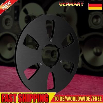 10,5 Zoll Leere Bandspule mit 6 Löchern für Studer ReVox/TEAC/BASF (Schwarz)