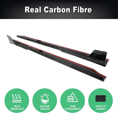 DRY Carbon Schweller Seitenschweller Side Skirts Ansatz Für BMW G87 M2 2022-2024 - Picture 7 of 13
