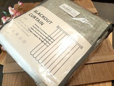 100 Blackout Curtains Linen Thermal Insulated 2 Panels 50 x 96 Sage Green New