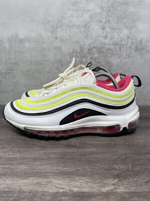 Nike Air Max 97 Kids Size 7Y / 8.5 Wmns White Volt Pink