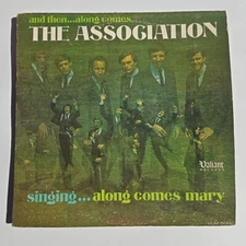 The Association VG+ Along Comes Singing Mary 1966 MONO Vinyl Record VLM 5002