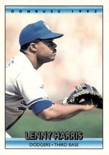 1992 Donruss #226a Lenny Harris