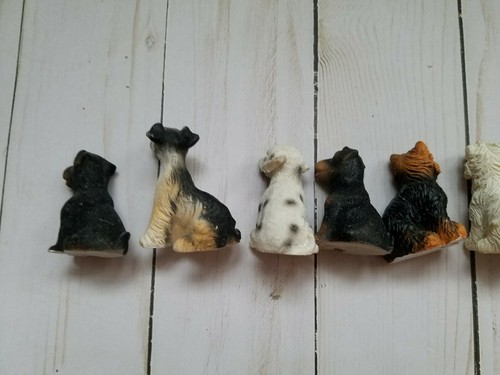 Porcelain Dog Figurines Lot 10 Dogs, Puppies - Picture 10 of 10