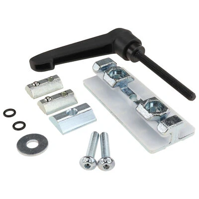 3D24 Profilgleiter, 80x32x15, Zink, blank