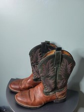 Ariat Cedar Heritage Leather Cowboy Boots Size 9D