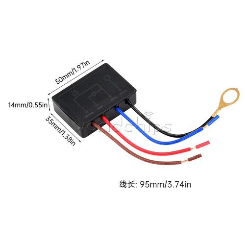 AC110-230V Touch Sensor Light Switch Table Lamp Dimmer Control Module 1A 3A New - Picture 10 of 21