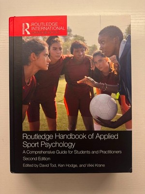 Routledge Handbook of Applied Sport Psychology: A Comprehensive Guide Brand New