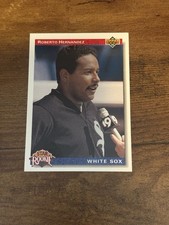 1992 Upper Deck #7 Roberto Hernandez Rookie Card RC White Sox. rookie card picture
