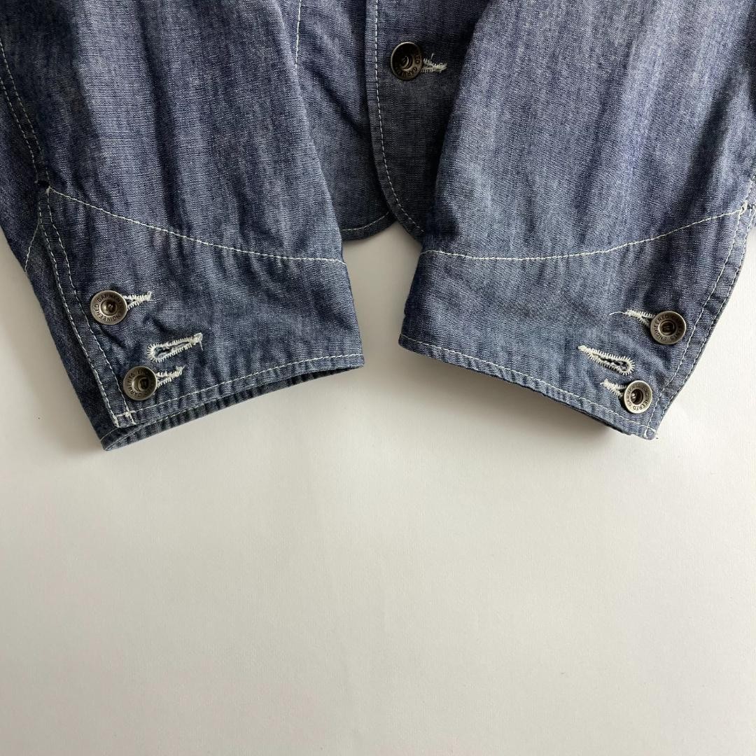 Engineered Garments Chambray Jacket Short Blouson… - image 11