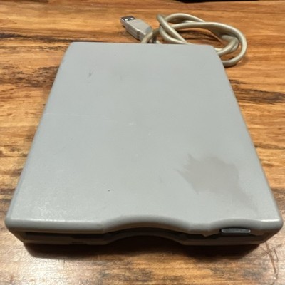 SmartDisk USB-Powered External 3.5'' Floppy Drive PC/Mac FDUSB-TM2 Gray