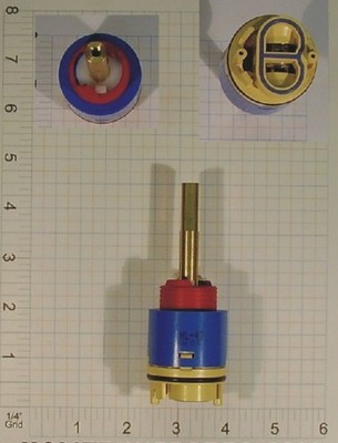 JL02BJ HL-40 40mm Ceramic Pressure Balance Cartridge for Tub and Shower Faucet