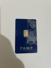 1g Pure Gold Bar PAMP Swiss Lady Fortuna Minted FAST DELIVERY 4388.70 per troy oz