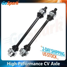 Rear Left & Right CV Axle for 15-19 Audi A3 Quattro 17-19 VW Golf Alltrack AWD
