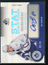 2005-06 Sp Game Used SPGU Nik Antropov Stat Scriptions /45 #St-NA Toronto A799
