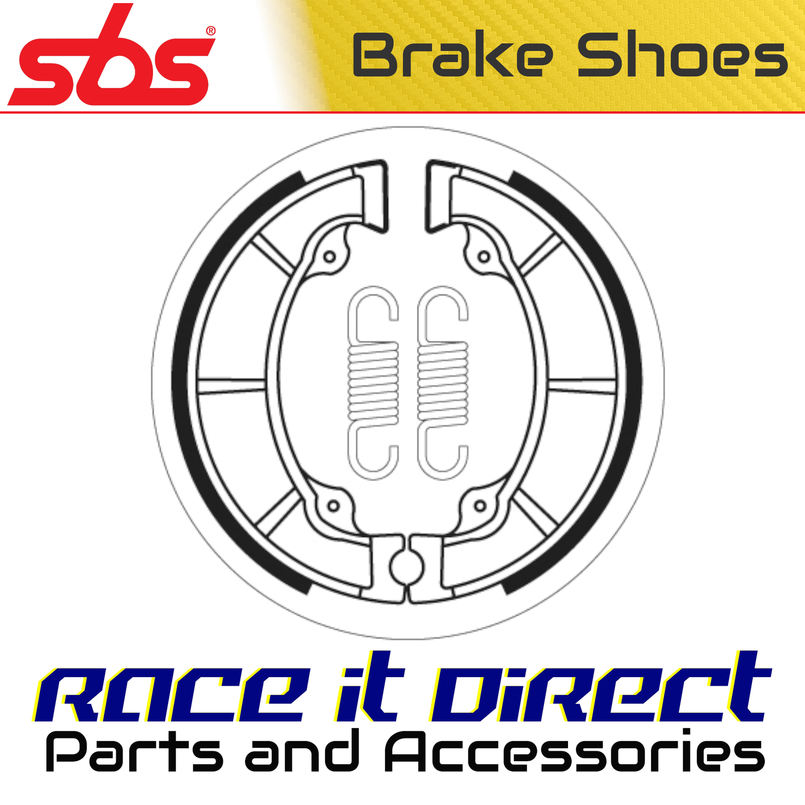 Brake Shoes for KAWASAKI KLF 220 BAYOU 1988-2002 Front SBS