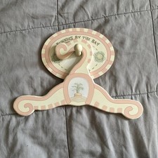 Bunnies By The Bay 3 Piece Wooden Clothing Display Nursery Set RARE