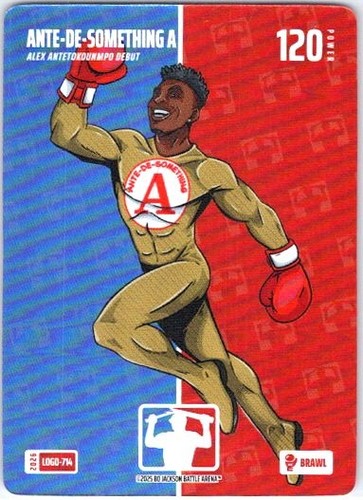 Bo Jackson Battle Arena Ante-De-Something-A Logofoil Brawl Debut LOGO-714