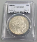 1885 O US Morgan Silver $1 PCGS MS63 L25323