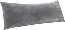 BEDELITE Body Pillow Cover with Zipper Closure, Super Soft and Cozy Fuzzy Fleece