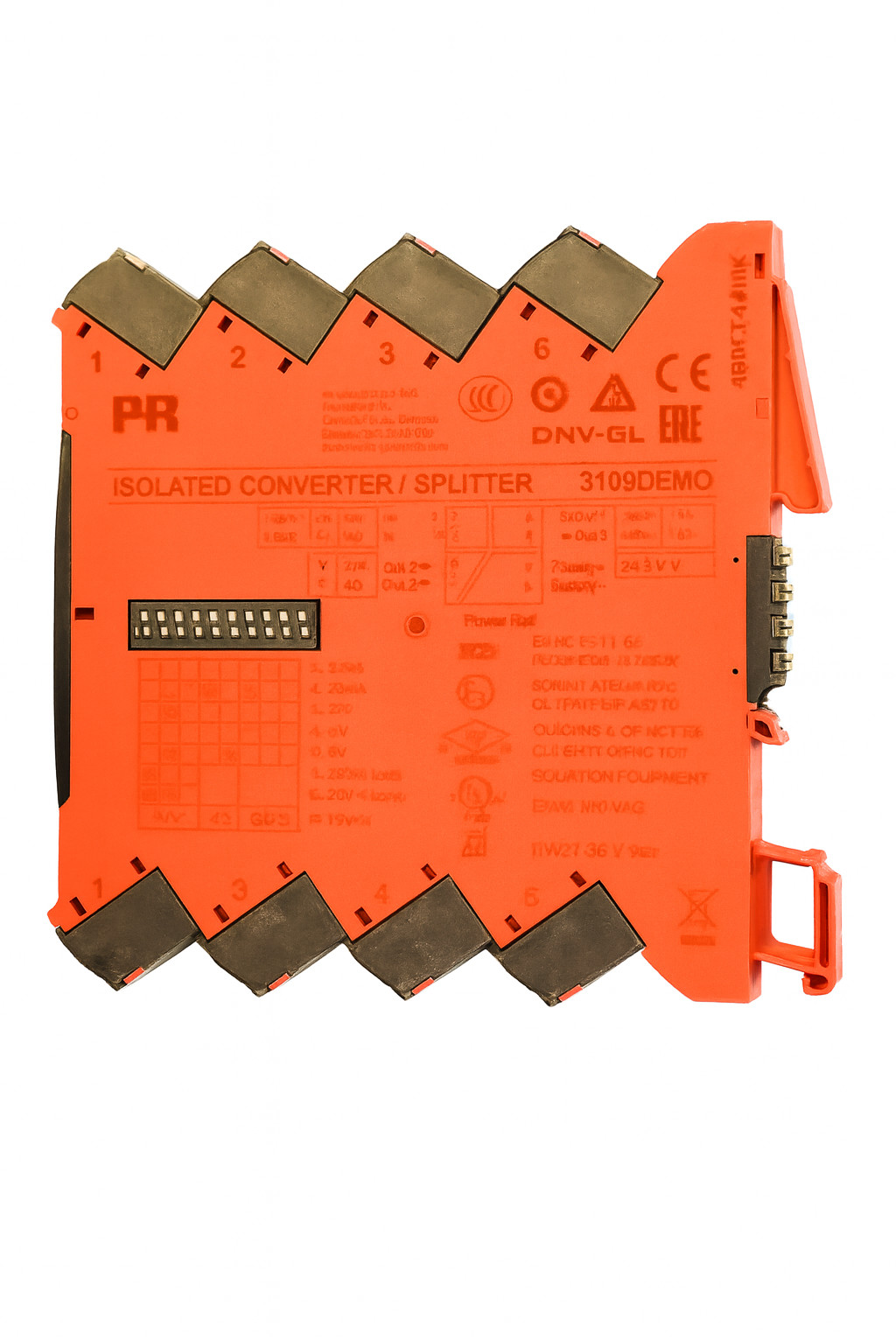 PR ELECTRONICS 3109 ISOLATED CONVERTER / SIGNAL SPLITTER  1IN2OUT  (BRAND NEW)