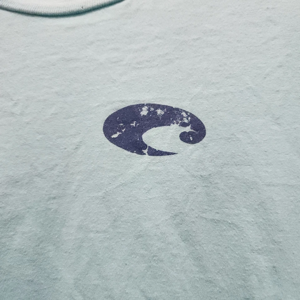 Camiseta para mujer M Costa Del Mar azul claro Foto 2 de 4