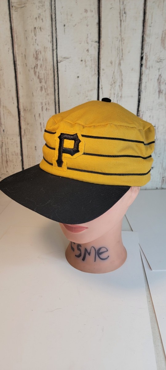 Vintage Pittsburgh Pirates Baseball Cap Roman Pillbox Hat MLB