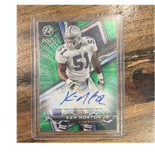 Topps 2023 Composite Resurgence Ken Norton Jr. Dallas Auto Green Surge /175