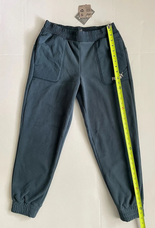 Pantalones de chándal para mujer Puma polar azul/gris nuevo con etiquetas - talla pequeña - ENVÍO GRATUITO Foto 4 de 4