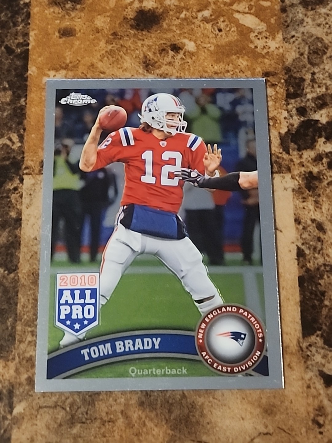 2011 Topps Chrome #20 Tom Brady All-Pro New England Patriots