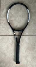 WILSON PRO STAFF 97L v12.0 Tennis Racquet/Racket Black/White Grip 4 1/8 1 290g