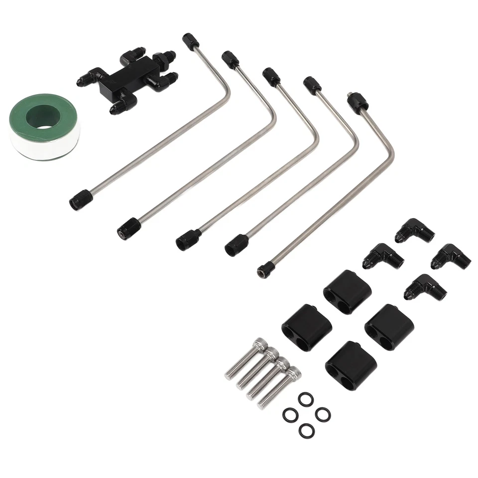 Coolant Crossover Steam Vent Kit Stainless Steel High Strength For LS1 LS2 OH - Image 2 of 4