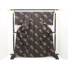 Authentic Unused Tsumugi Silk Fabric Kumejima Tsumugi  270-004-097-6775