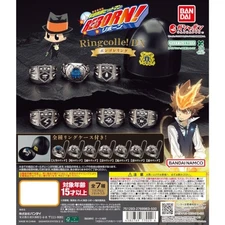 Katekyo Hitman Reborn New Vongola Ring DX Series Takara Tomy 1-Inch Key Chain