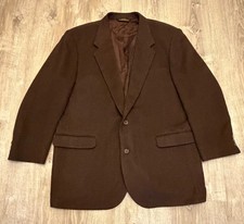 Botany 500 Blazer Mens 48x34 Camel Hair Two Button Sport Coat Jacket made in USA