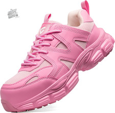 Safety Shoes Women Comfortable Lightweight Work Shoes With Acc Toe