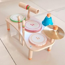 Batterie pour enfants, percussions manuelles, jouets musicaux rythmiques et