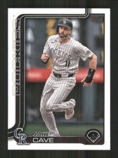 2025 Topps #256 Jake Cave Colorado Rockies 38138