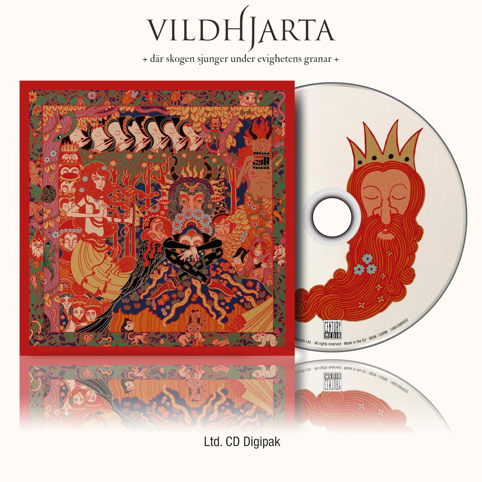 Vildhjarta Da¤r Skogen Sjunger Under Evighetens Granar CD NEW